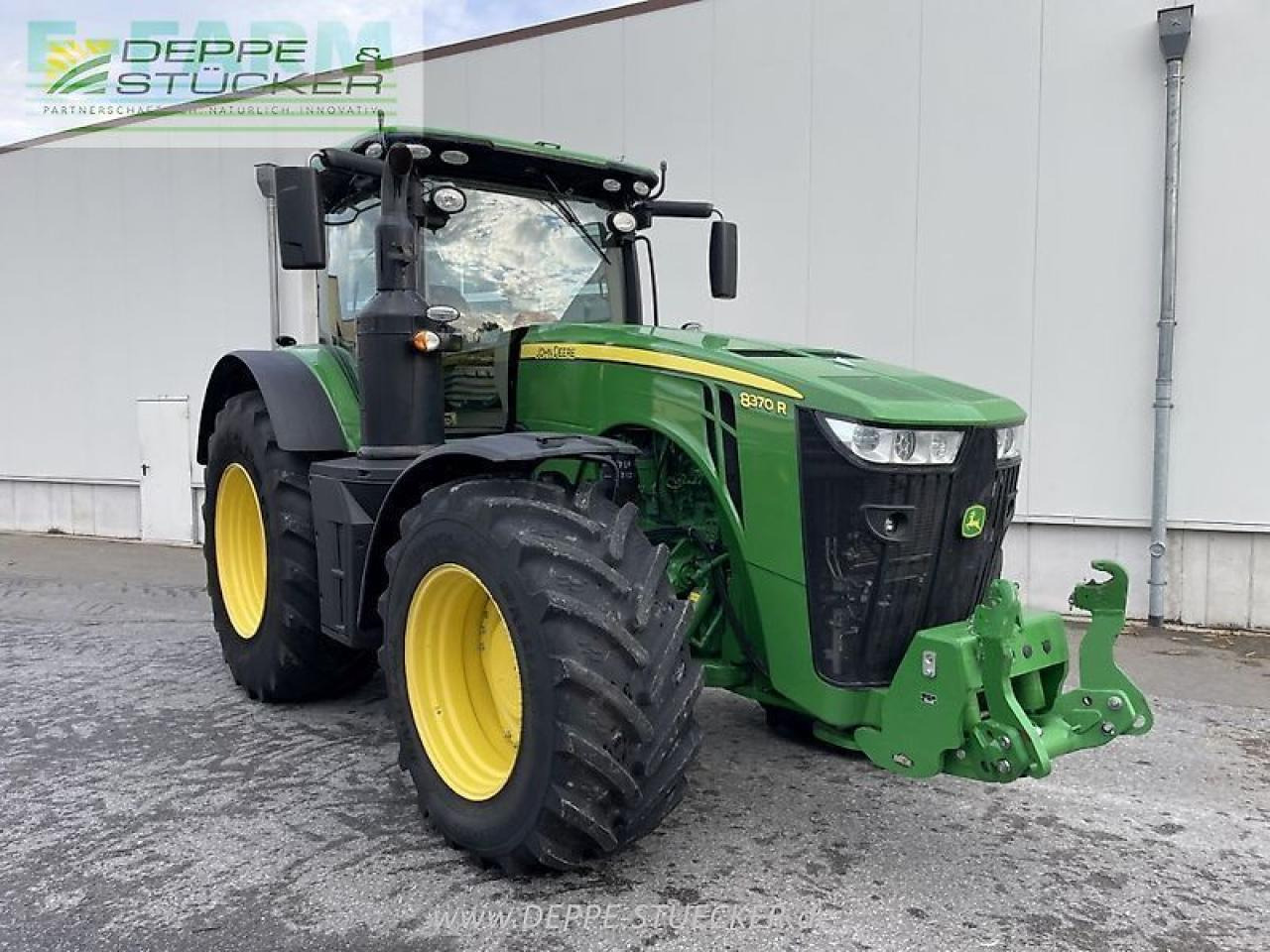 John Deere 8370r - Τρακτέρ: φωτογραφία 2 John Deere 8370r - Τρακτέρ: φωτογραφία 2