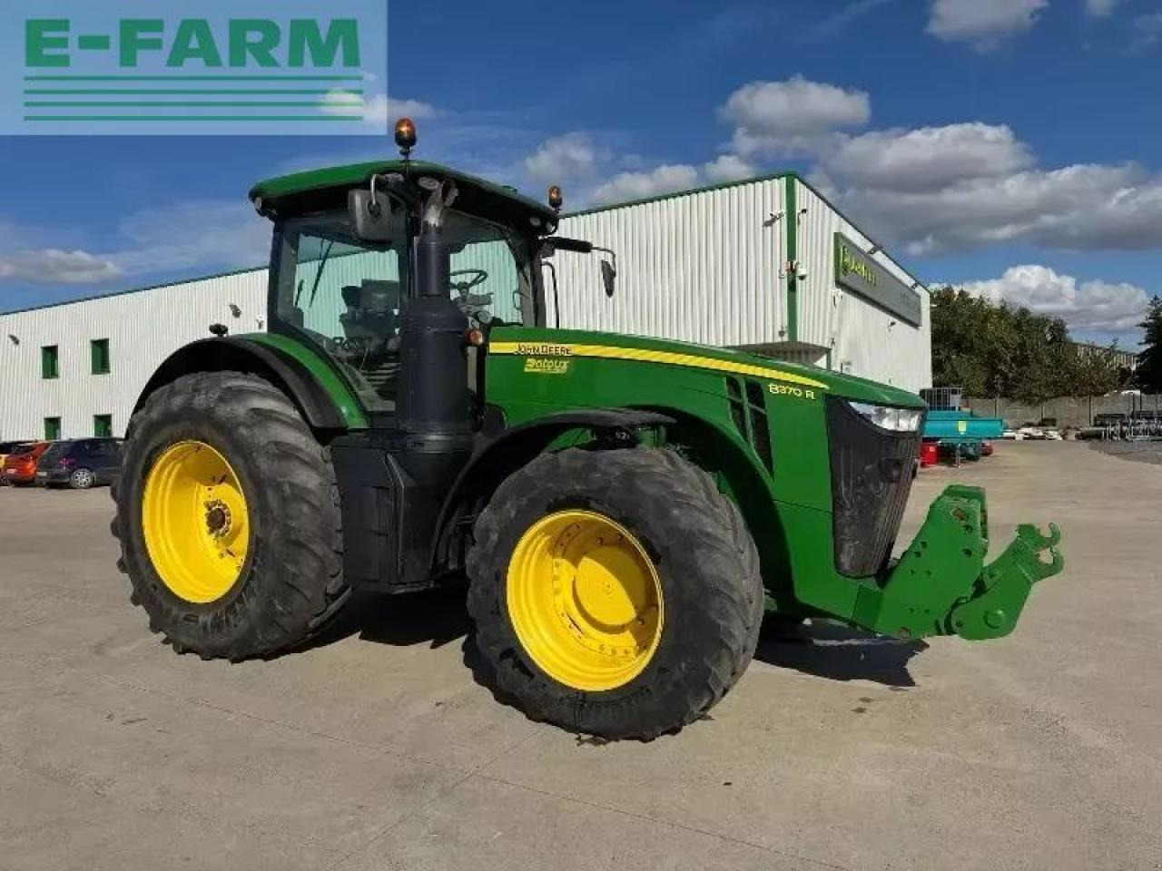 John Deere 8370r - Τρακτέρ: φωτογραφία 4 John Deere 8370r - Τρακτέρ: φωτογραφία 4