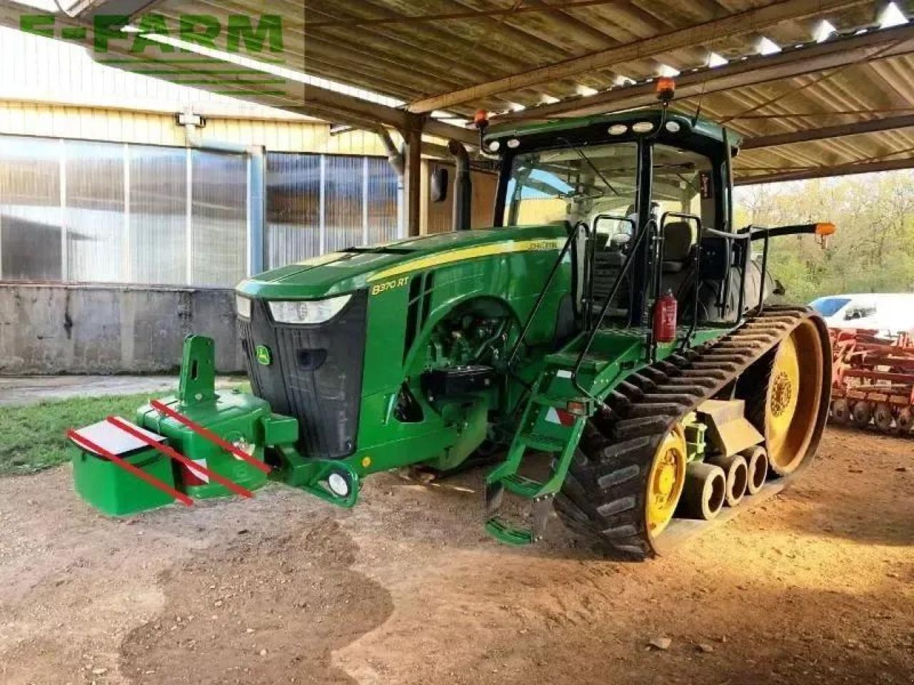 John Deere 8370rt - Ερπυστριοφόρο τρακτέρ: φωτογραφία 1 John Deere 8370rt - Ερπυστριοφόρο τρακτέρ: φωτογραφία 1