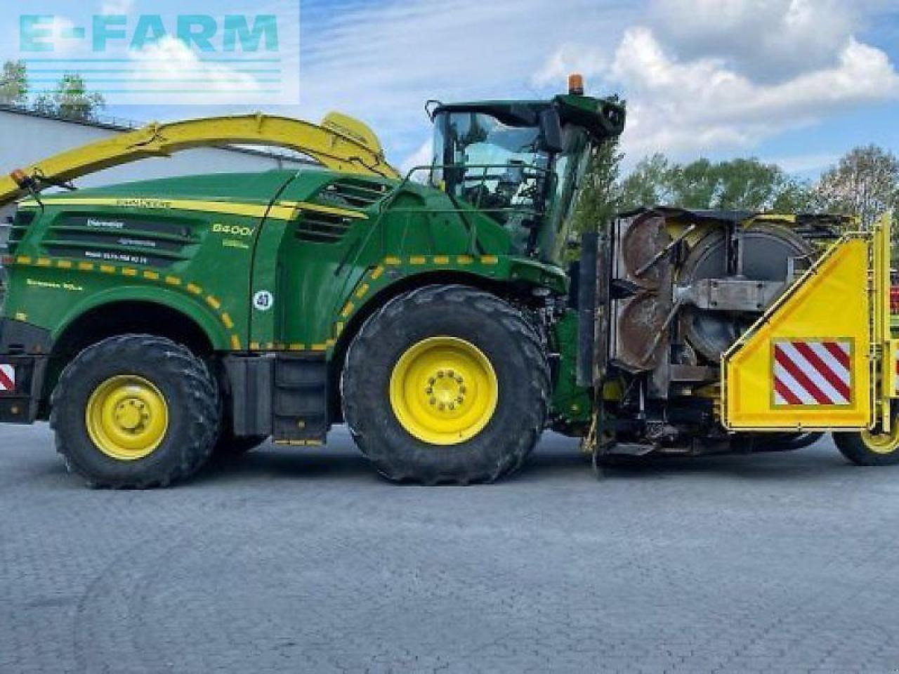 John Deere 8400i stalkbuster - Ενσιρωτική μηχανή: φωτογραφία 4 John Deere 8400i stalkbuster - Ενσιρωτική μηχανή: φωτογραφία 4