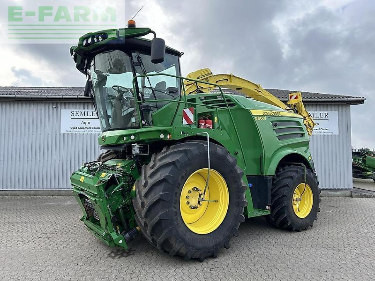 John Deere 8600i - Ενσιρωτική μηχανή: φωτογραφία 1 John Deere 8600i - Ενσιρωτική μηχανή: φωτογραφία 1