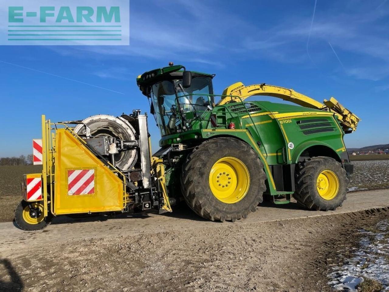 John Deere 8700i - Ενσιρωτική μηχανή: φωτογραφία 3 John Deere 8700i - Ενσιρωτική μηχανή: φωτογραφία 3
