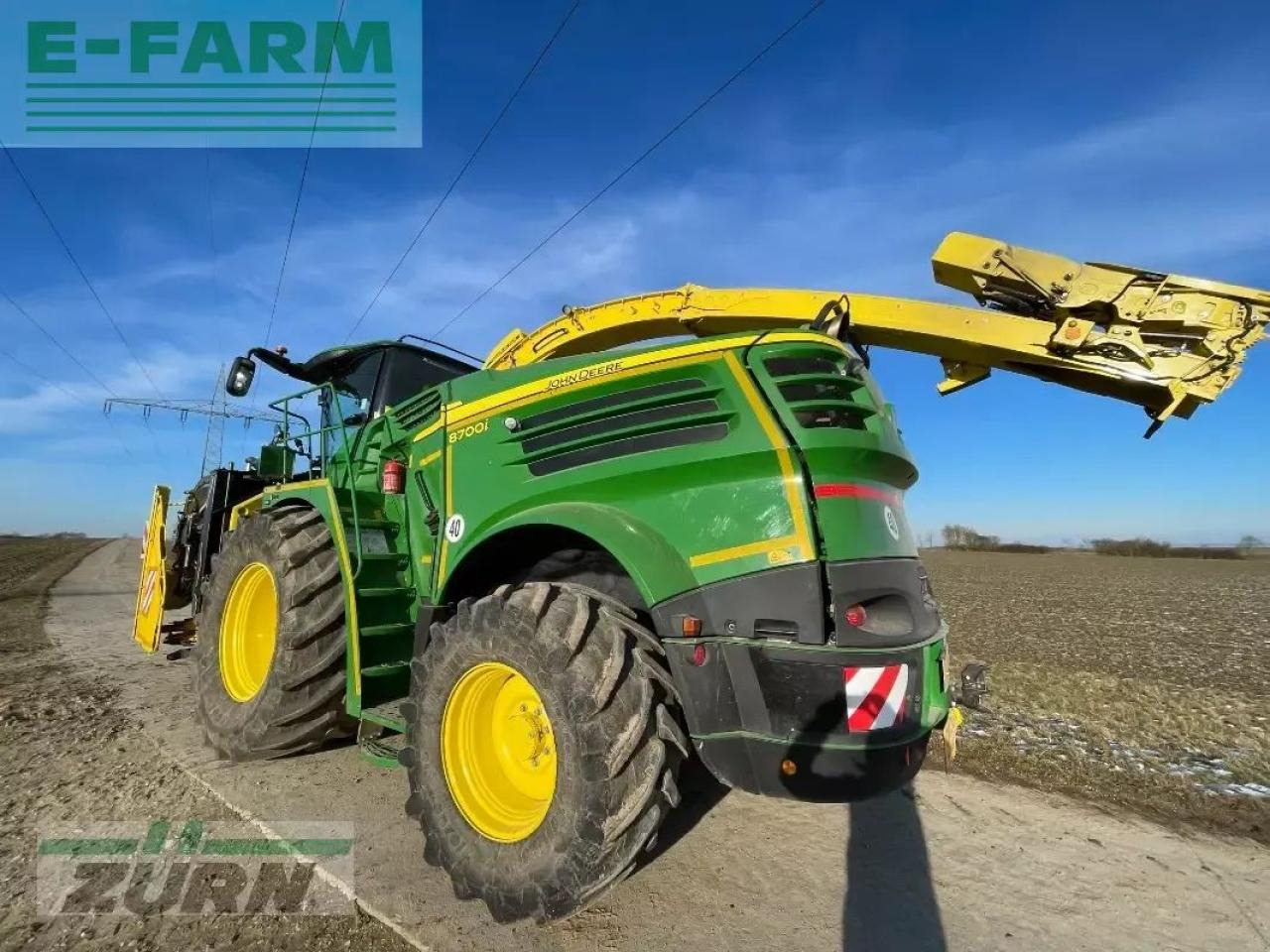 John Deere 8700i - Ενσιρωτική μηχανή: φωτογραφία 5 John Deere 8700i - Ενσιρωτική μηχανή: φωτογραφία 5
