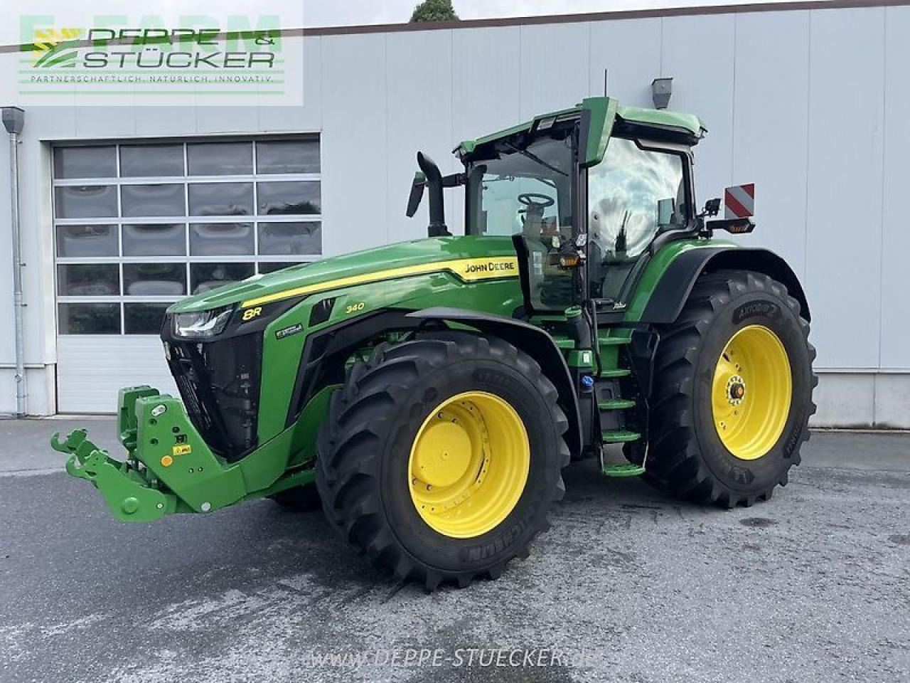 John Deere 8r 340 - Τρακτέρ: φωτογραφία 1 John Deere 8r 340 - Τρακτέρ: φωτογραφία 1