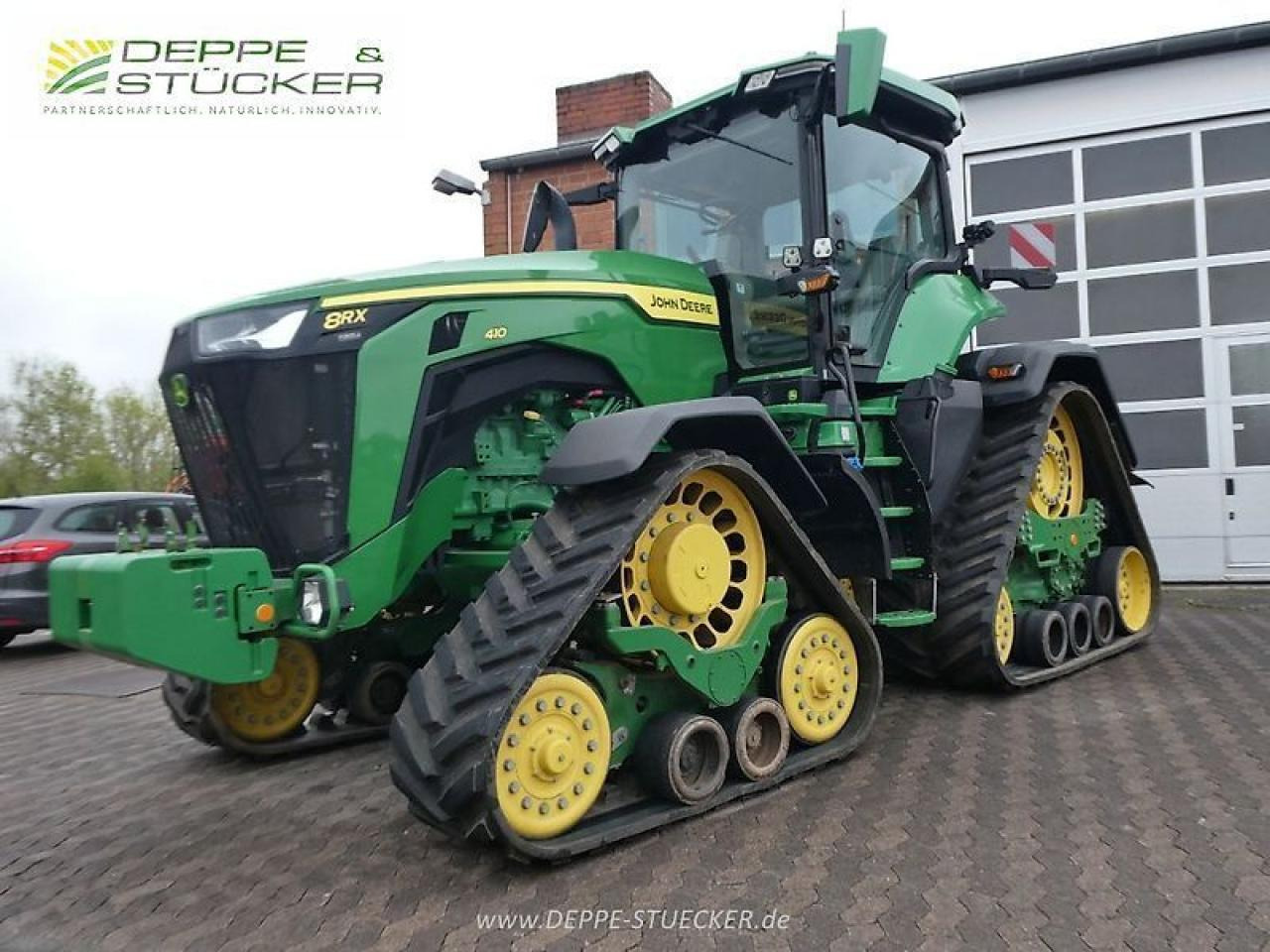 John Deere 8rx 410 - Τρακτέρ: φωτογραφία 1 John Deere 8rx 410 - Τρακτέρ: φωτογραφία 1