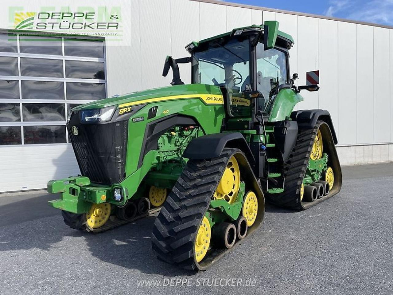 John Deere 8rx 410 - Τρακτέρ: φωτογραφία 1 John Deere 8rx 410 - Τρακτέρ: φωτογραφία 1