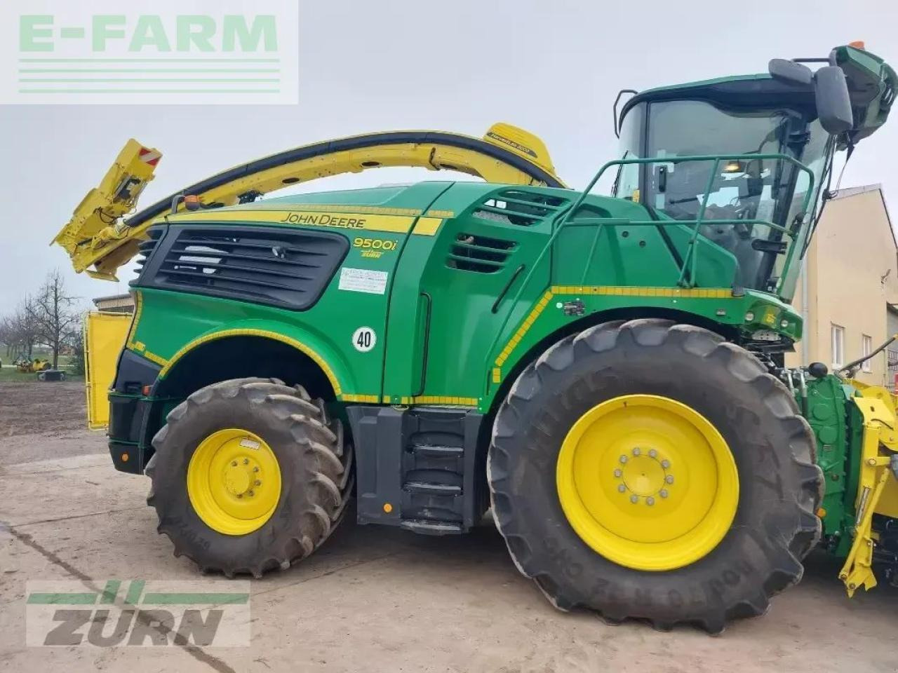John Deere 9500 - Ενσιρωτική μηχανή: φωτογραφία 2 John Deere 9500 - Ενσιρωτική μηχανή: φωτογραφία 2