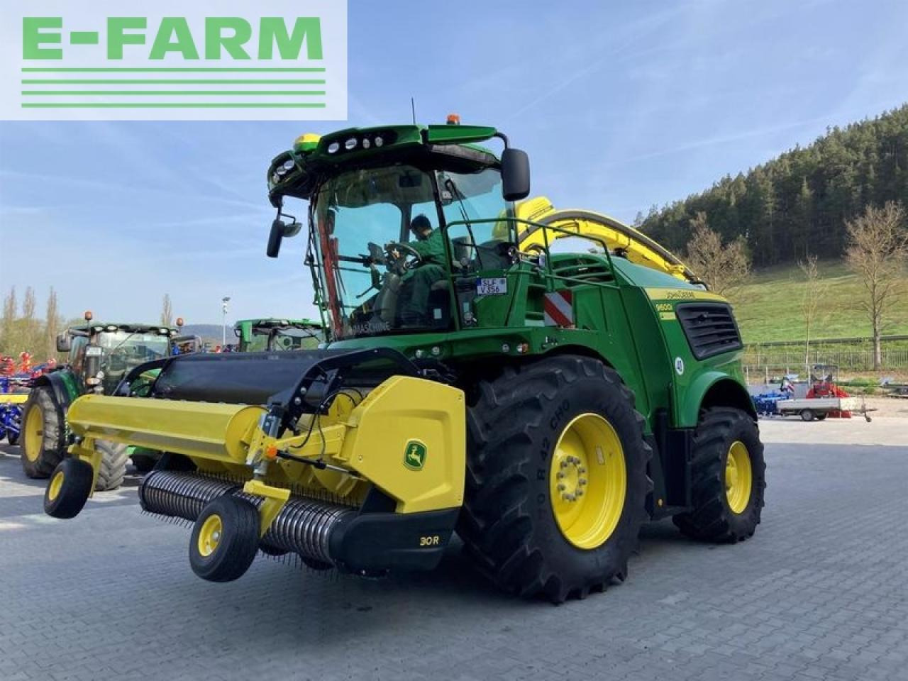 John Deere 9600i - Ενσιρωτική μηχανή: φωτογραφία 1 John Deere 9600i - Ενσιρωτική μηχανή: φωτογραφία 1