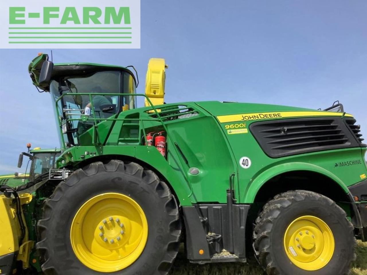 John Deere 9600i - Ενσιρωτική μηχανή: φωτογραφία 2 John Deere 9600i - Ενσιρωτική μηχανή: φωτογραφία 2