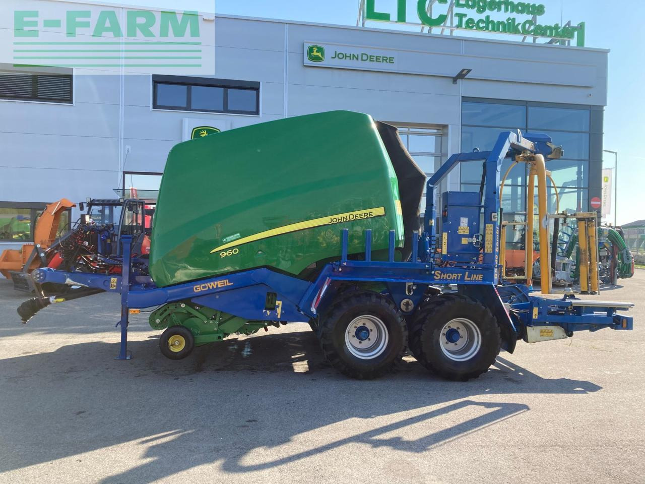 John Deere 960 - Χορτοδετική μηχανή τετράγωνες μπάλες: φωτογραφία 2 John Deere 960 - Χορτοδετική μηχανή τετράγωνες μπάλες: φωτογραφία 2