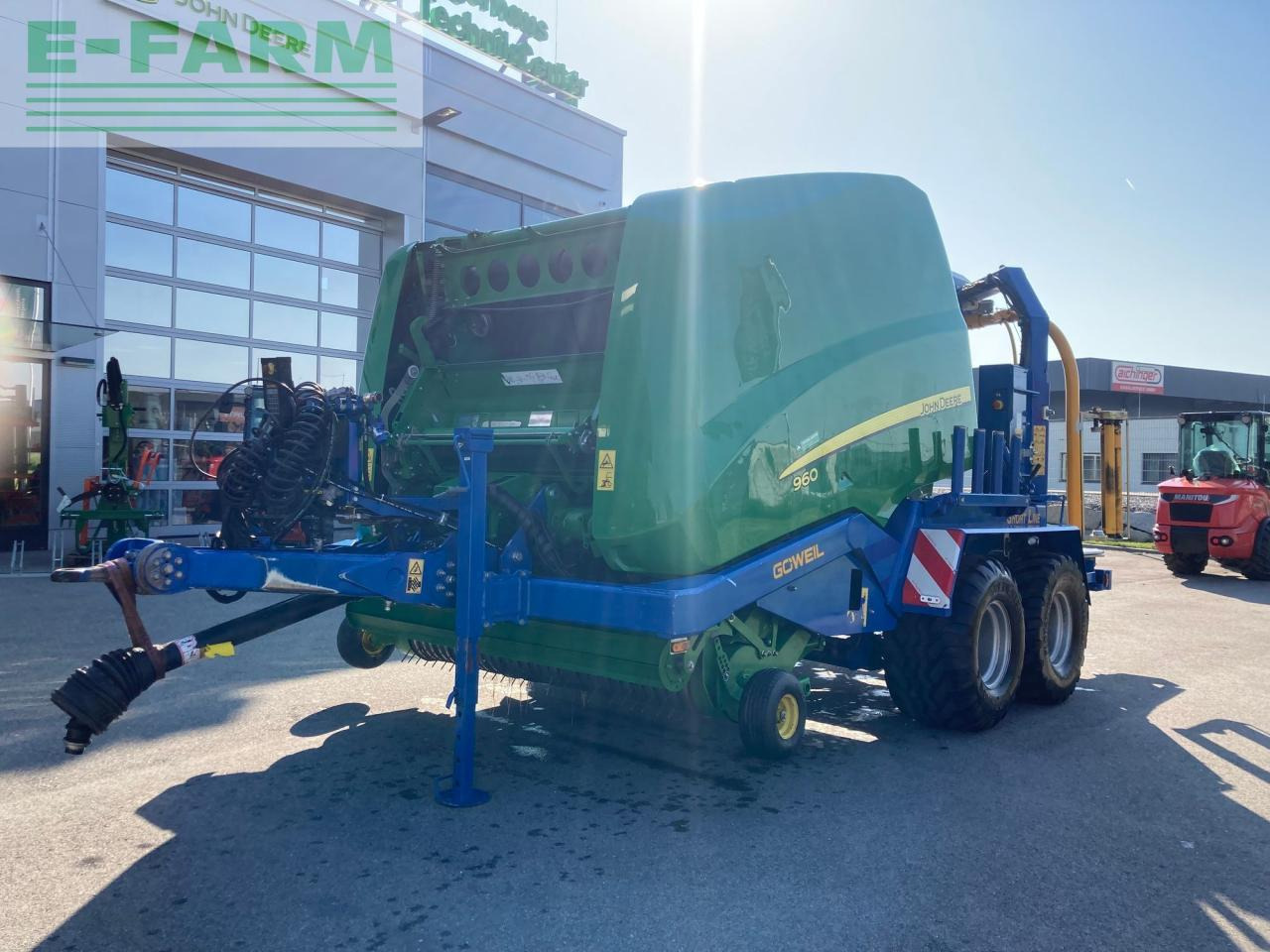 John Deere 960 - Χορτοδετική μηχανή τετράγωνες μπάλες: φωτογραφία 1 John Deere 960 - Χορτοδετική μηχανή τετράγωνες μπάλες: φωτογραφία 1