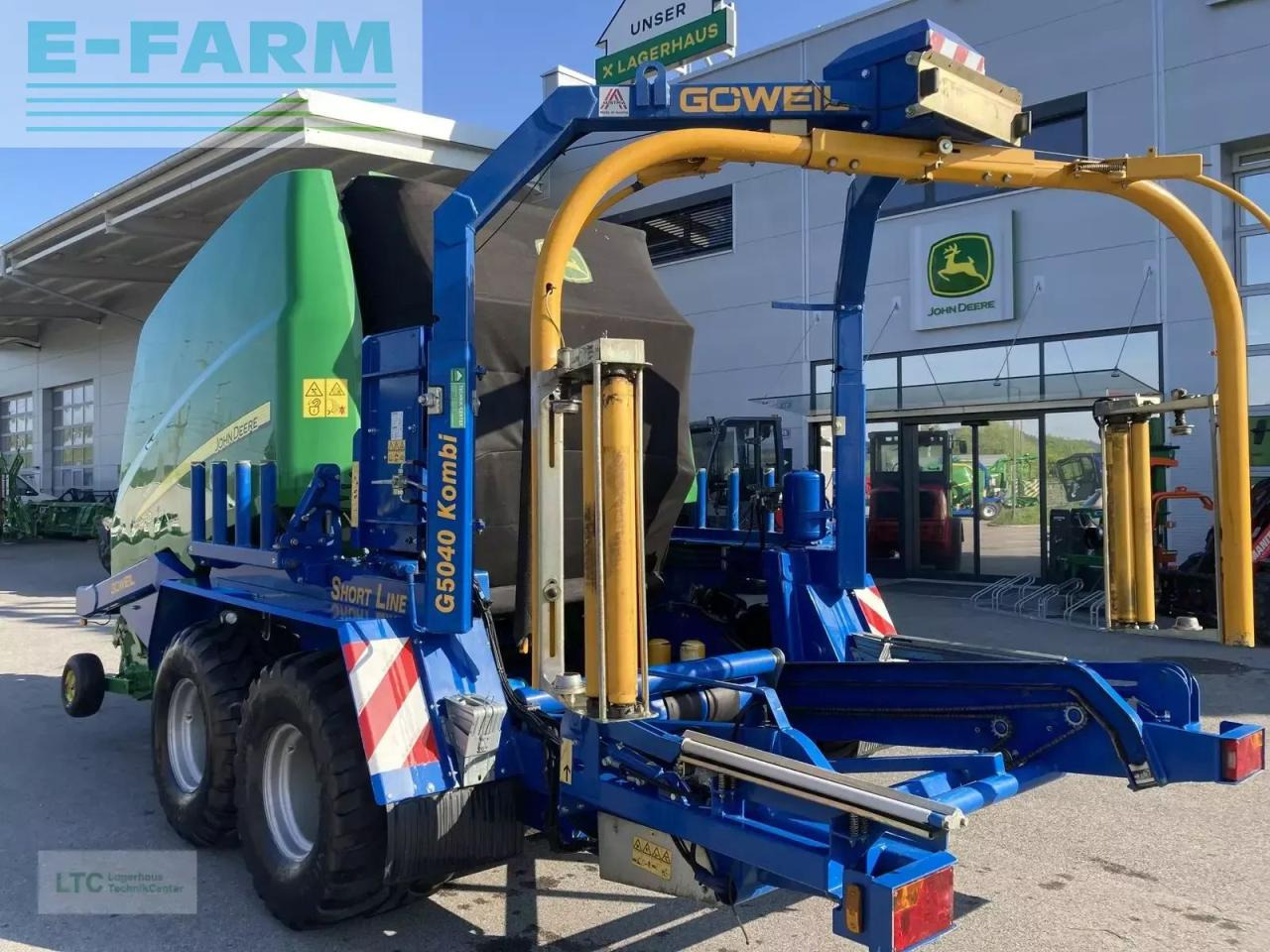 John Deere 960 - Χορτοδετική μηχανή τετράγωνες μπάλες: φωτογραφία 4 John Deere 960 - Χορτοδετική μηχανή τετράγωνες μπάλες: φωτογραφία 4