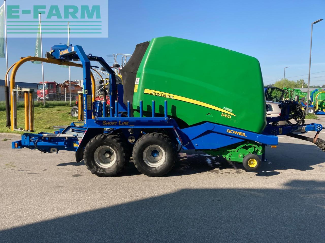 John Deere 960 - Χορτοδετική μηχανή τετράγωνες μπάλες: φωτογραφία 5 John Deere 960 - Χορτοδετική μηχανή τετράγωνες μπάλες: φωτογραφία 5