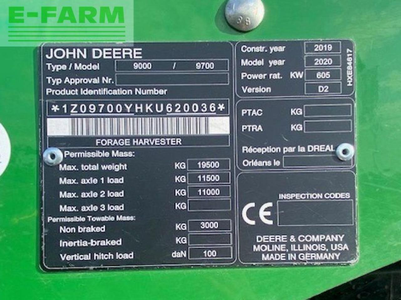 John Deere 9700i prodrive 40km/h - Ενσιρωτική μηχανή: φωτογραφία 4 John Deere 9700i prodrive 40km/h - Ενσιρωτική μηχανή: φωτογραφία 4