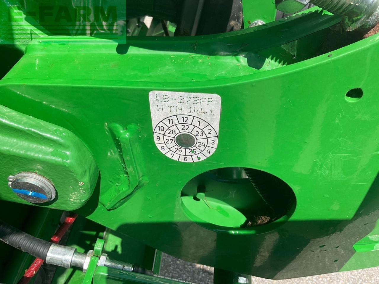 Χορτοδετική μηχανή τετράγωνες μπάλες John Deere V451R: φωτογραφία 14