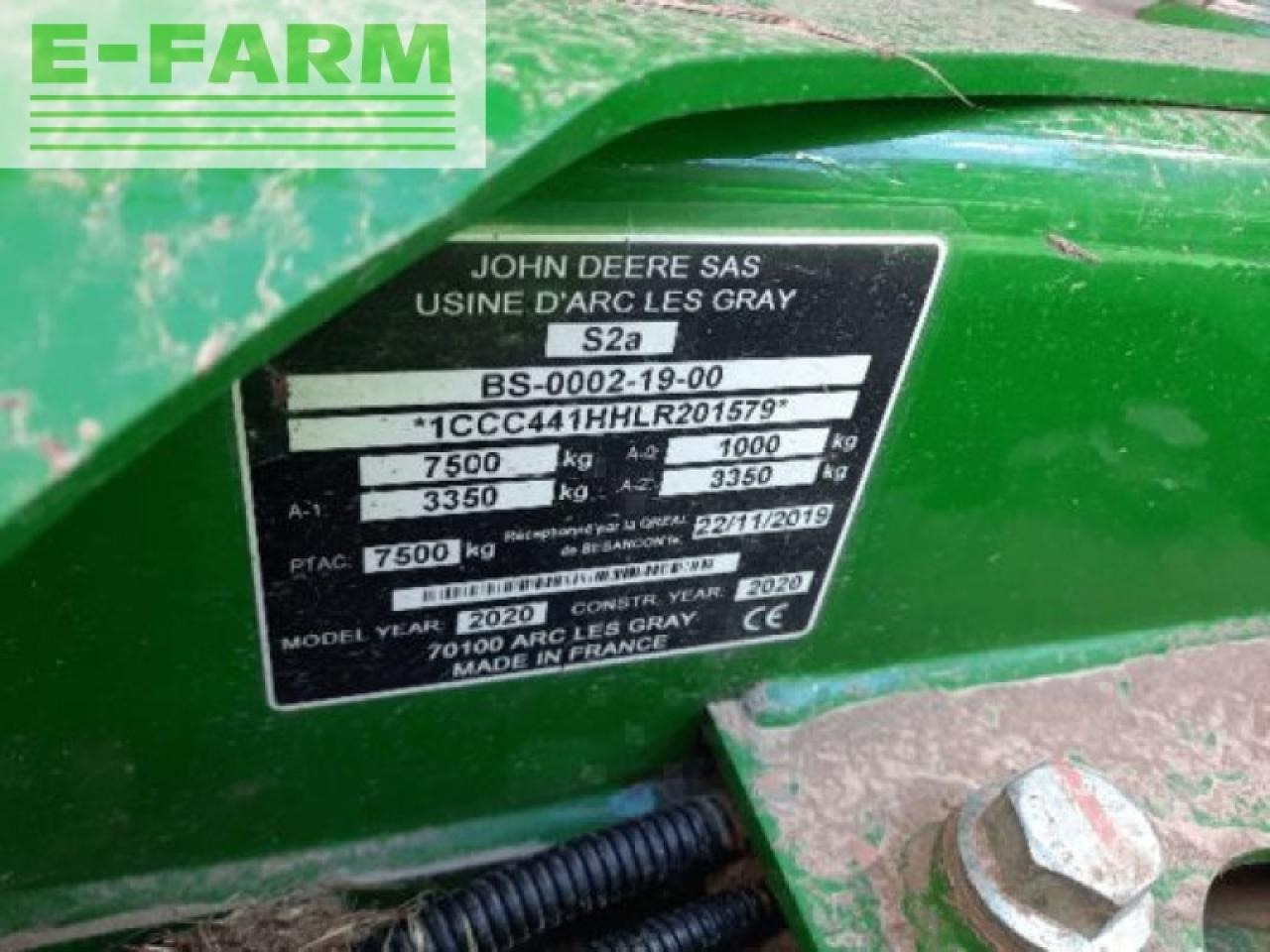 John Deere c441r - Χορτοδετική μηχανή τετράγωνες μπάλες: φωτογραφία 5 John Deere c441r - Χορτοδετική μηχανή τετράγωνες μπάλες: φωτογραφία 5
