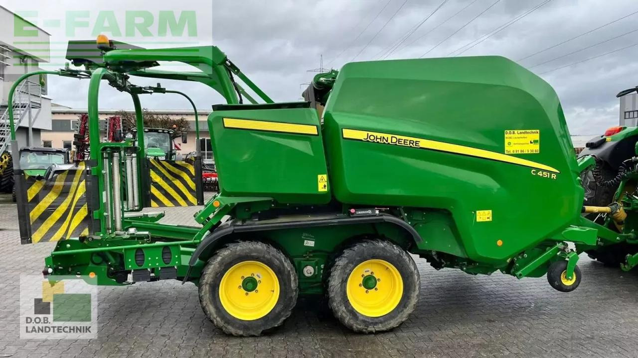 John Deere c451r - Χορτοδετική μηχανή τετράγωνες μπάλες: φωτογραφία 3 John Deere c451r - Χορτοδετική μηχανή τετράγωνες μπάλες: φωτογραφία 3