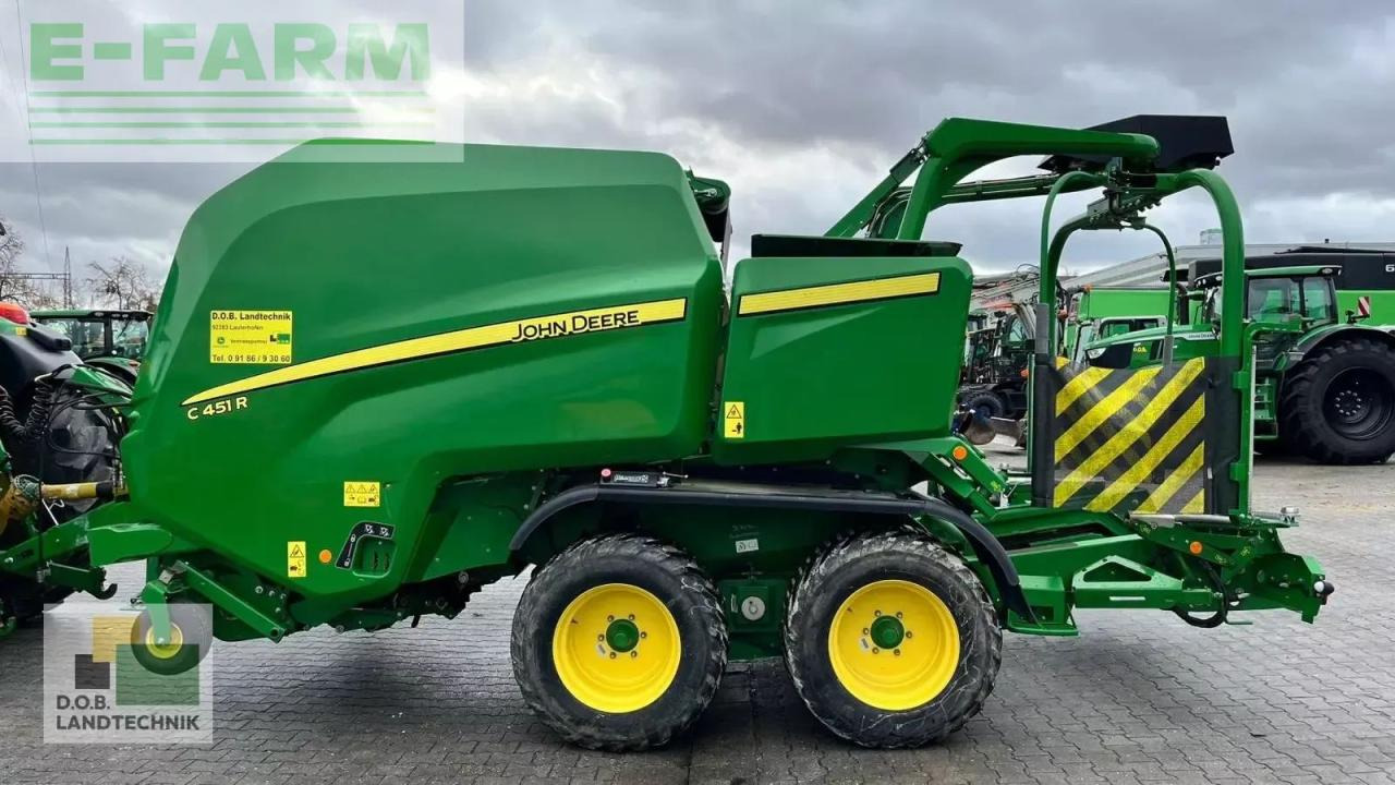 John Deere c451r - Χορτοδετική μηχανή τετράγωνες μπάλες: φωτογραφία 4 John Deere c451r - Χορτοδετική μηχανή τετράγωνες μπάλες: φωτογραφία 4