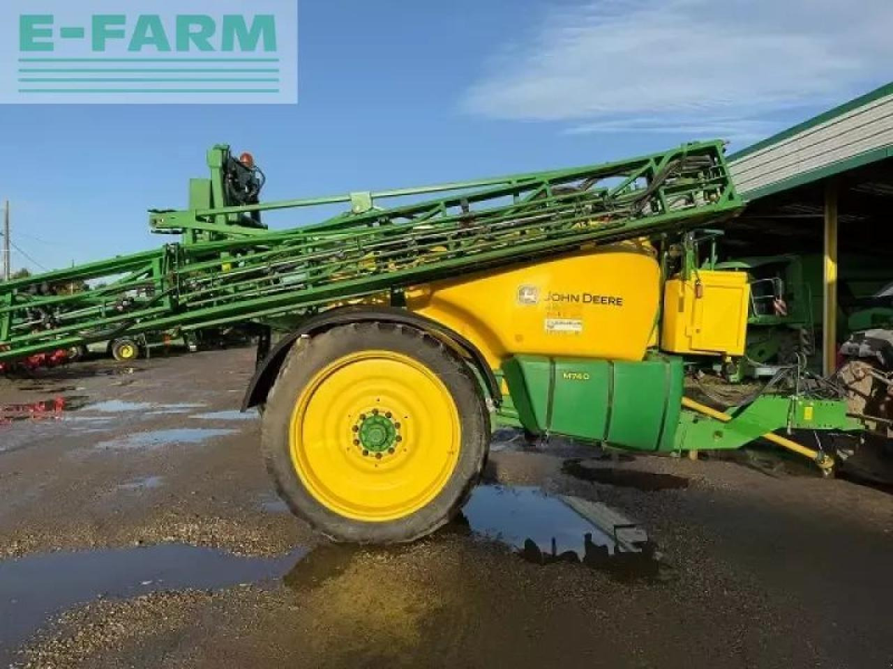 John Deere m740 - Συρόμενο ψεκαστικό: φωτογραφία 1 John Deere m740 - Συρόμενο ψεκαστικό: φωτογραφία 1