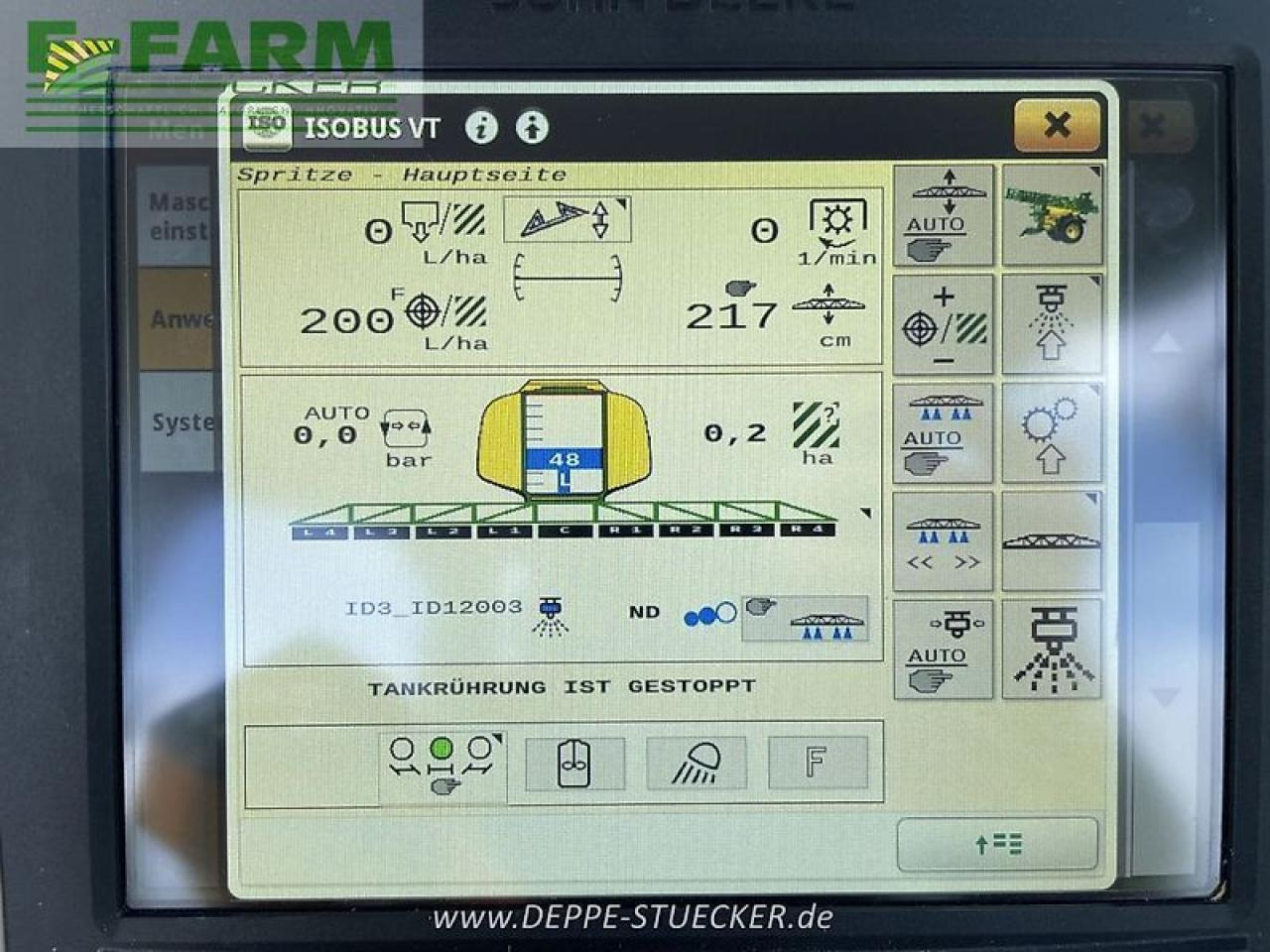 John Deere m740i (my14) - Συρόμενο ψεκαστικό: φωτογραφία 2 John Deere m740i (my14) - Συρόμενο ψεκαστικό: φωτογραφία 2