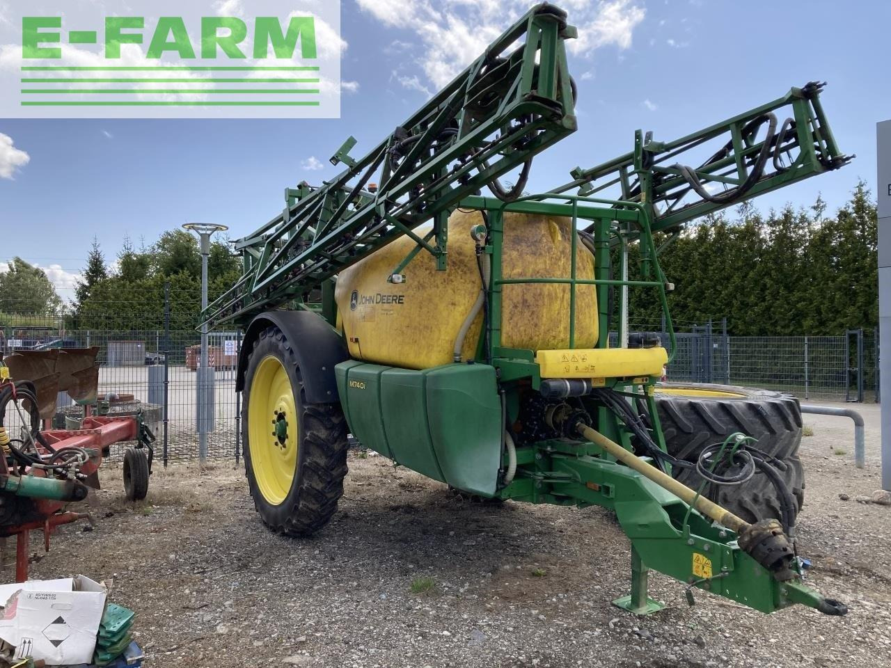 John Deere m740i - Συρόμενο ψεκαστικό: φωτογραφία 1 John Deere m740i - Συρόμενο ψεκαστικό: φωτογραφία 1