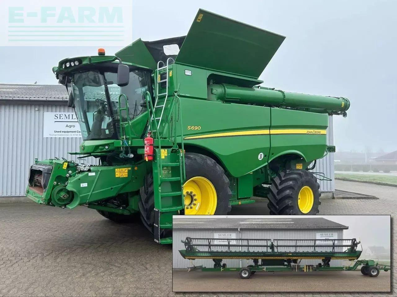 John Deere s690 - Θεριζοαλωνιστική μηχανή: φωτογραφία 1 John Deere s690 - Θεριζοαλωνιστική μηχανή: φωτογραφία 1