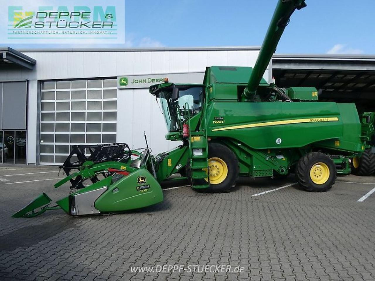 John Deere t660 ll autotrac + 625 premiumflow + sww - Θεριζοαλωνιστική μηχανή: φωτογραφία 3 John Deere t660 ll autotrac + 625 premiumflow + sww - Θεριζοαλωνιστική μηχανή: φωτογραφία 3