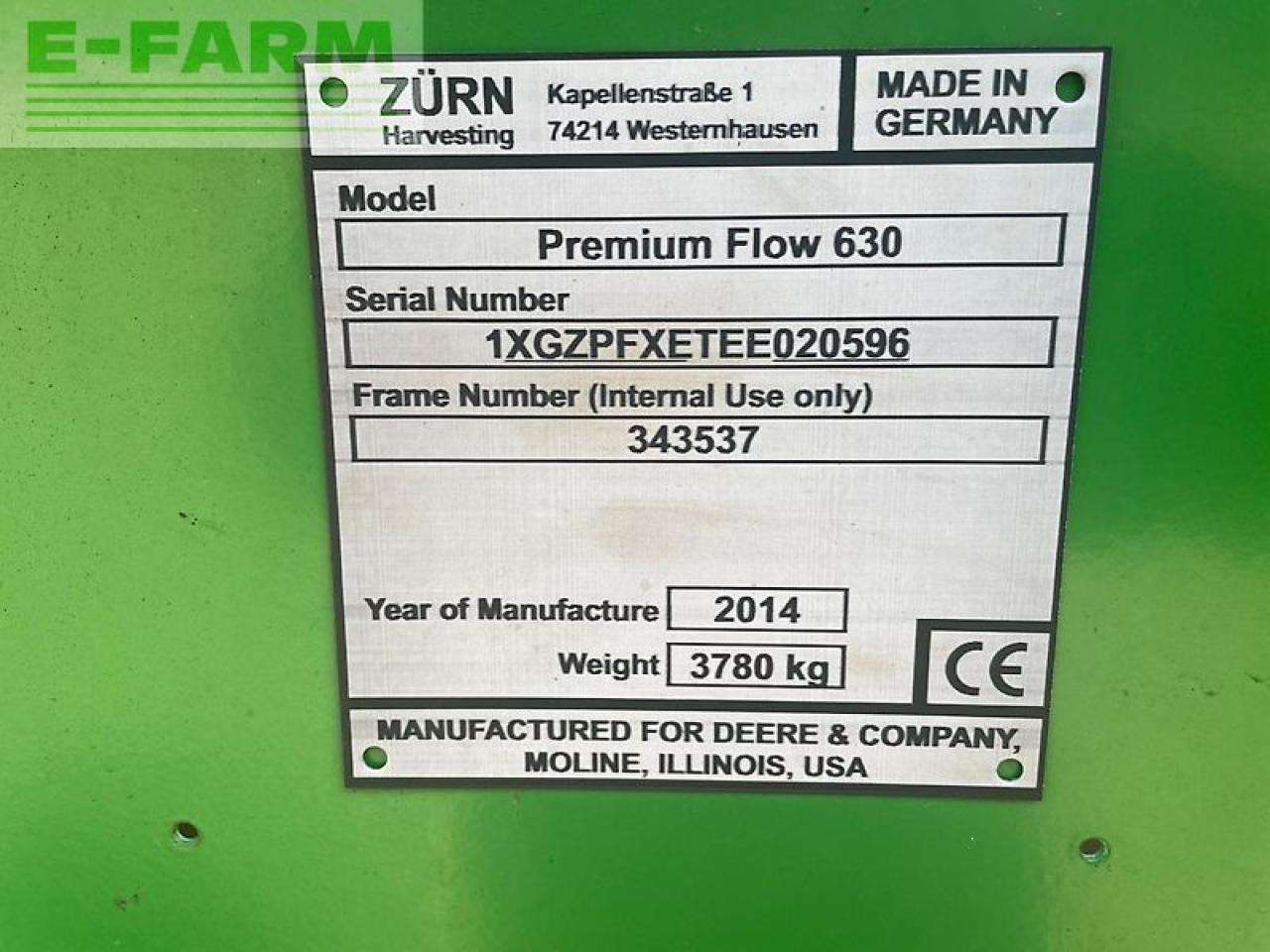 John Deere t670i - Θεριζοαλωνιστική μηχανή: φωτογραφία 3 John Deere t670i - Θεριζοαλωνιστική μηχανή: φωτογραφία 3
