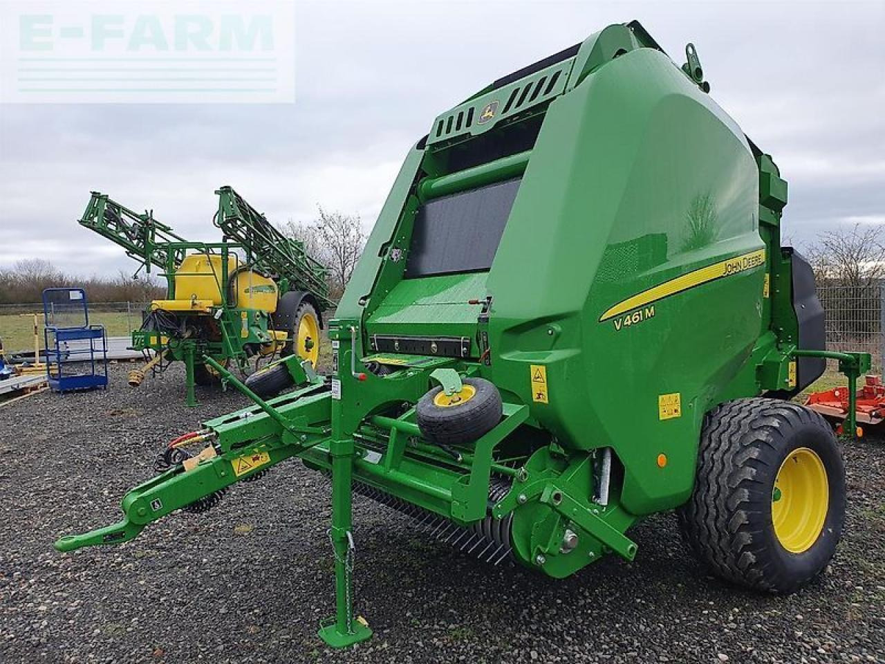 John Deere v461m demo - Χορτοδετική μηχανή τετράγωνες μπάλες: φωτογραφία 1 John Deere v461m demo - Χορτοδετική μηχανή τετράγωνες μπάλες: φωτογραφία 1