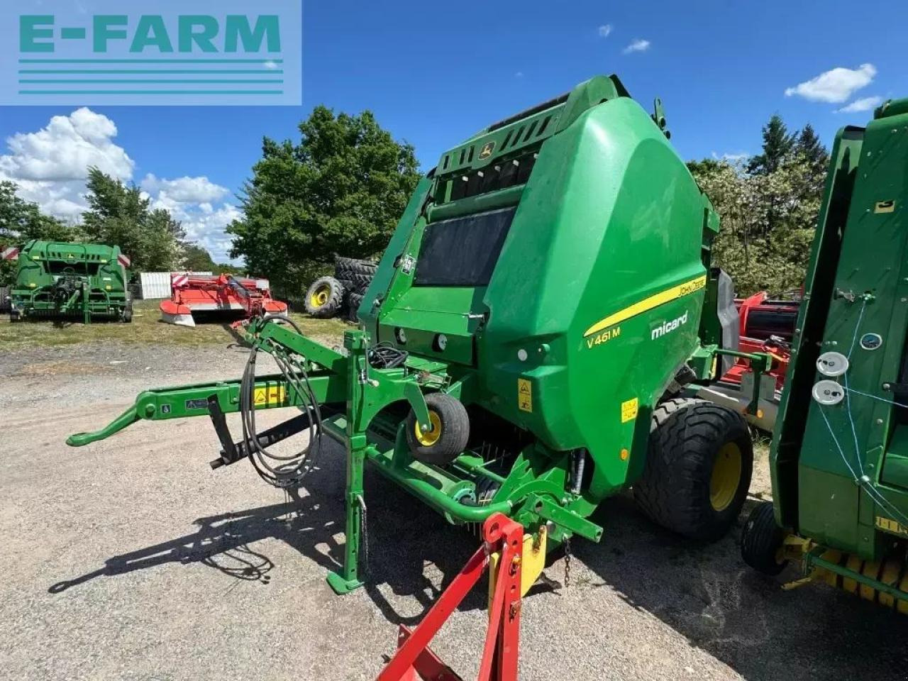 John Deere v461m destockage - Χορτοδετική μηχανή τετράγωνες μπάλες: φωτογραφία 1 John Deere v461m destockage - Χορτοδετική μηχανή τετράγωνες μπάλες: φωτογραφία 1