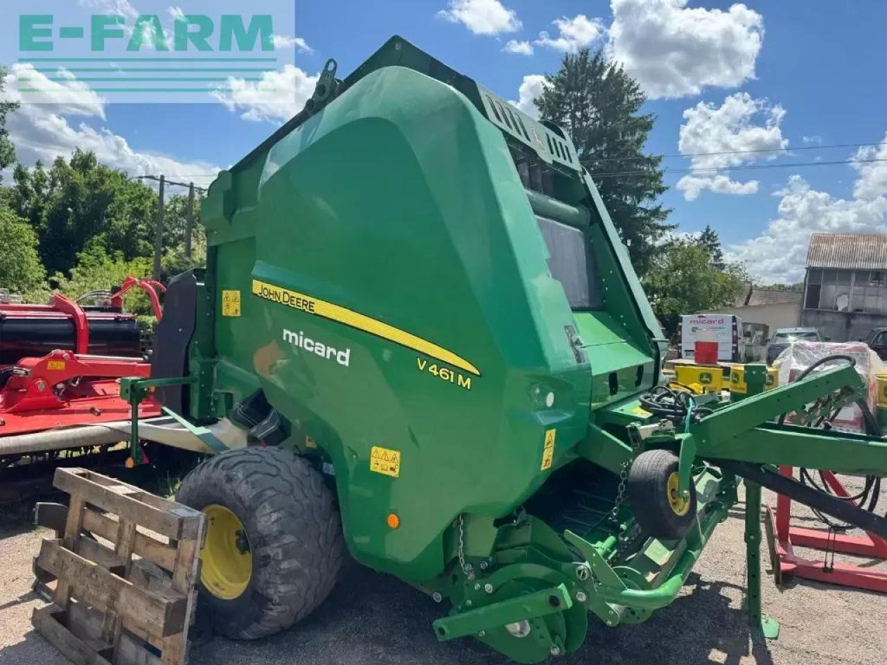 John Deere v461m destockage - Χορτοδετική μηχανή τετράγωνες μπάλες: φωτογραφία 2 John Deere v461m destockage - Χορτοδετική μηχανή τετράγωνες μπάλες: φωτογραφία 2