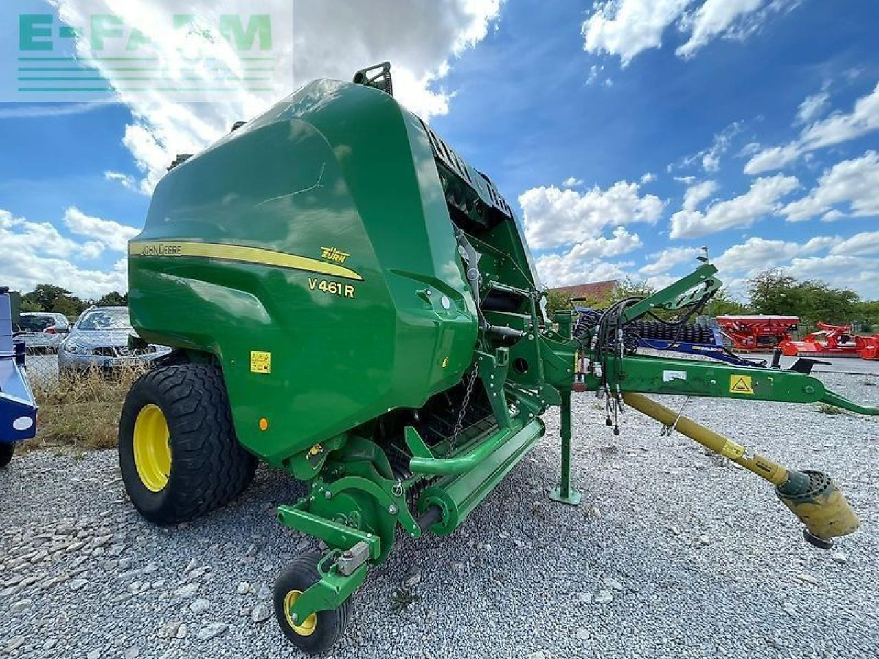 John Deere v461r isobus - Χορτοδετική μηχανή τετράγωνες μπάλες: φωτογραφία 1 John Deere v461r isobus - Χορτοδετική μηχανή τετράγωνες μπάλες: φωτογραφία 1