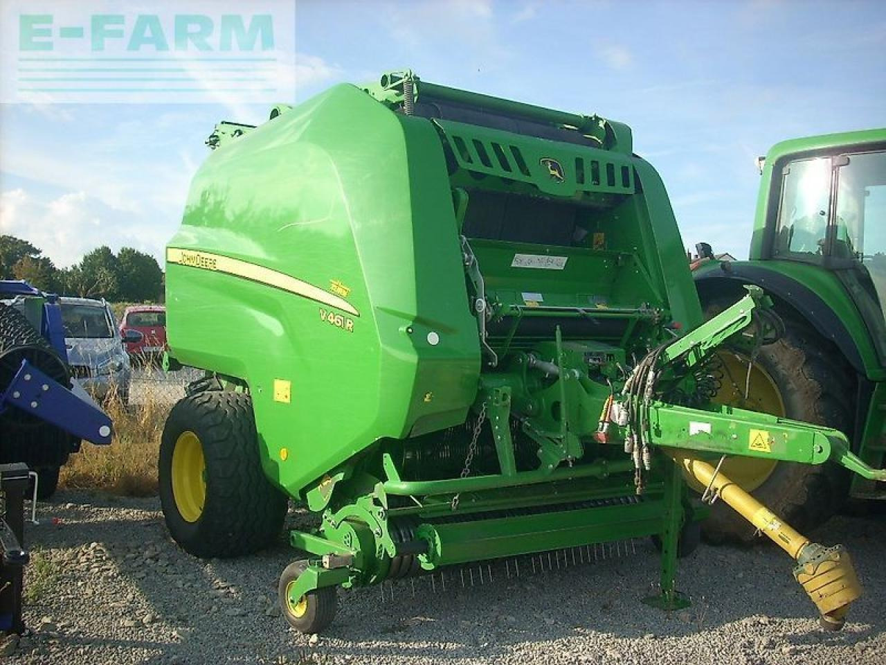 John Deere v461r isobus - Χορτοδετική μηχανή τετράγωνες μπάλες: φωτογραφία 2 John Deere v461r isobus - Χορτοδετική μηχανή τετράγωνες μπάλες: φωτογραφία 2