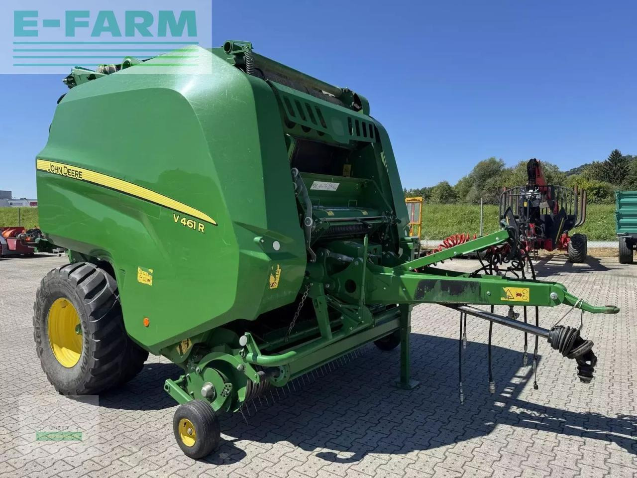 John Deere v461r - Χορτοδετική μηχανή τετράγωνες μπάλες: φωτογραφία 2 John Deere v461r - Χορτοδετική μηχανή τετράγωνες μπάλες: φωτογραφία 2