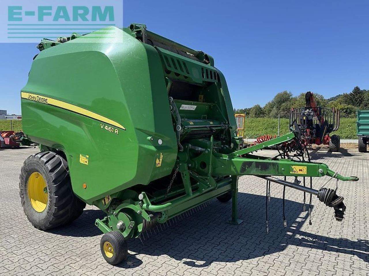 John Deere v461r - Χορτοδετική μηχανή τετράγωνες μπάλες: φωτογραφία 2 John Deere v461r - Χορτοδετική μηχανή τετράγωνες μπάλες: φωτογραφία 2