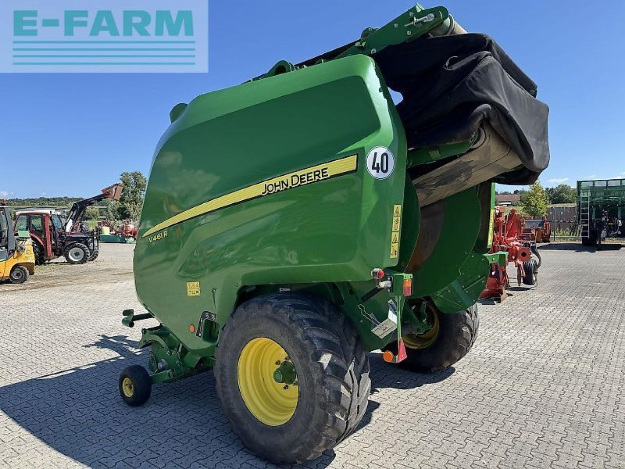 John Deere v461r - Χορτοδετική μηχανή τετράγωνες μπάλες: φωτογραφία 3 John Deere v461r - Χορτοδετική μηχανή τετράγωνες μπάλες: φωτογραφία 3