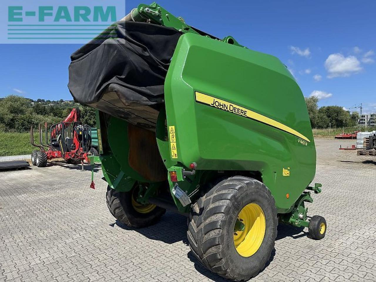 John Deere v461r - Χορτοδετική μηχανή τετράγωνες μπάλες: φωτογραφία 4 John Deere v461r - Χορτοδετική μηχανή τετράγωνες μπάλες: φωτογραφία 4