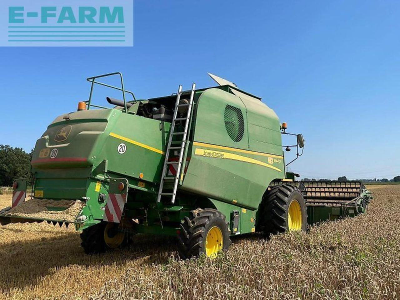 John Deere w440 ptc - Θεριζοαλωνιστική μηχανή: φωτογραφία 3 John Deere w440 ptc - Θεριζοαλωνιστική μηχανή: φωτογραφία 3