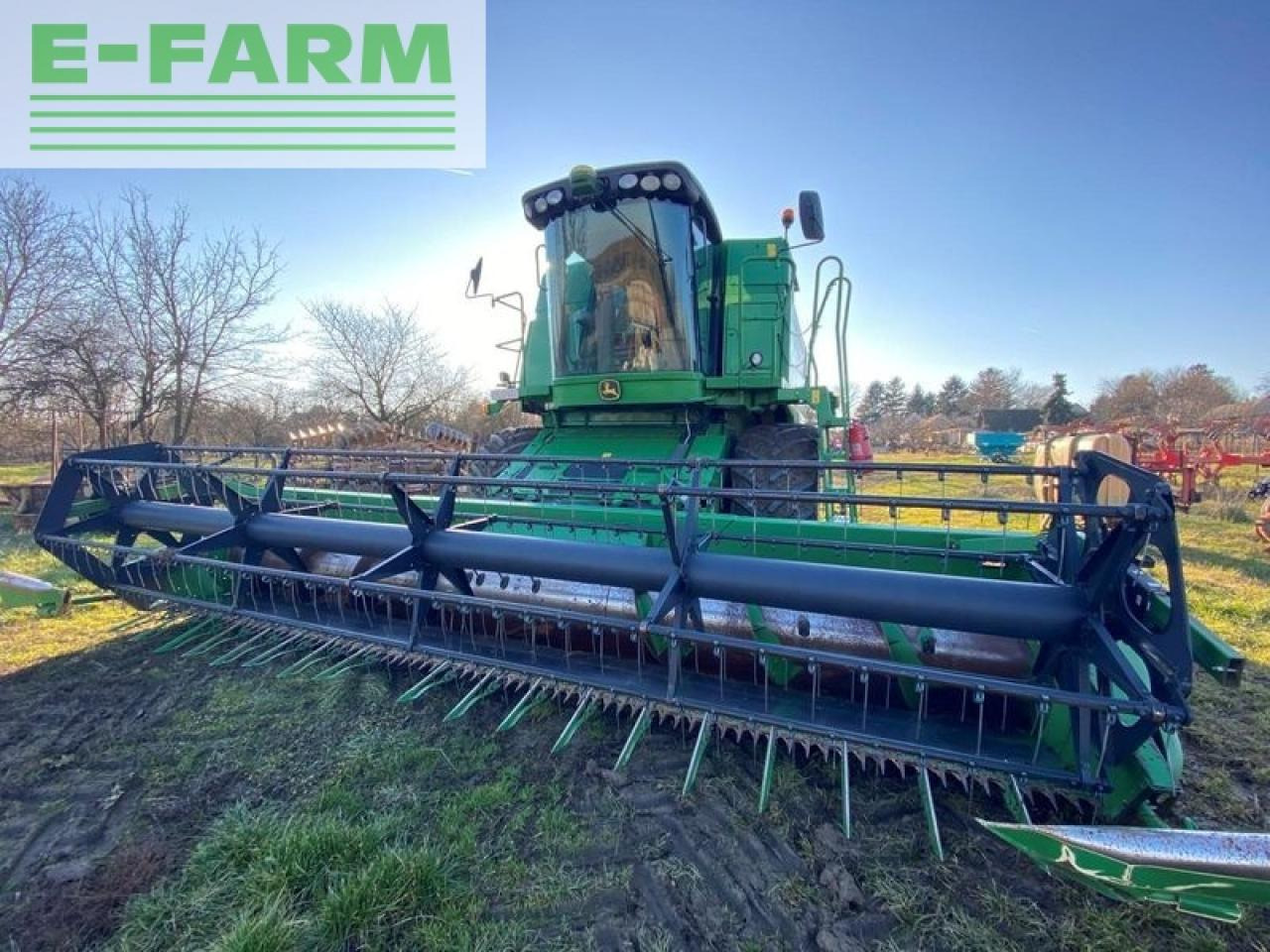 John Deere w650 - Θεριζοαλωνιστική μηχανή: φωτογραφία 2 John Deere w650 - Θεριζοαλωνιστική μηχανή: φωτογραφία 2