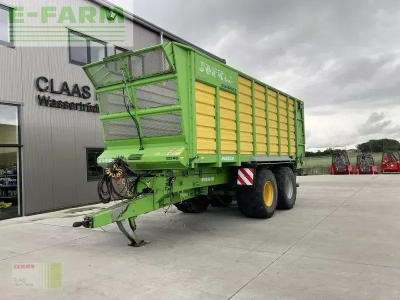 Joskin silospace 20/40 - Ανατρεπόμενη ρυμούλκα για τρακτέρ: φωτογραφία 1 Joskin silospace 20/40 - Ανατρεπόμενη ρυμούλκα για τρακτέρ: φωτογραφία 1