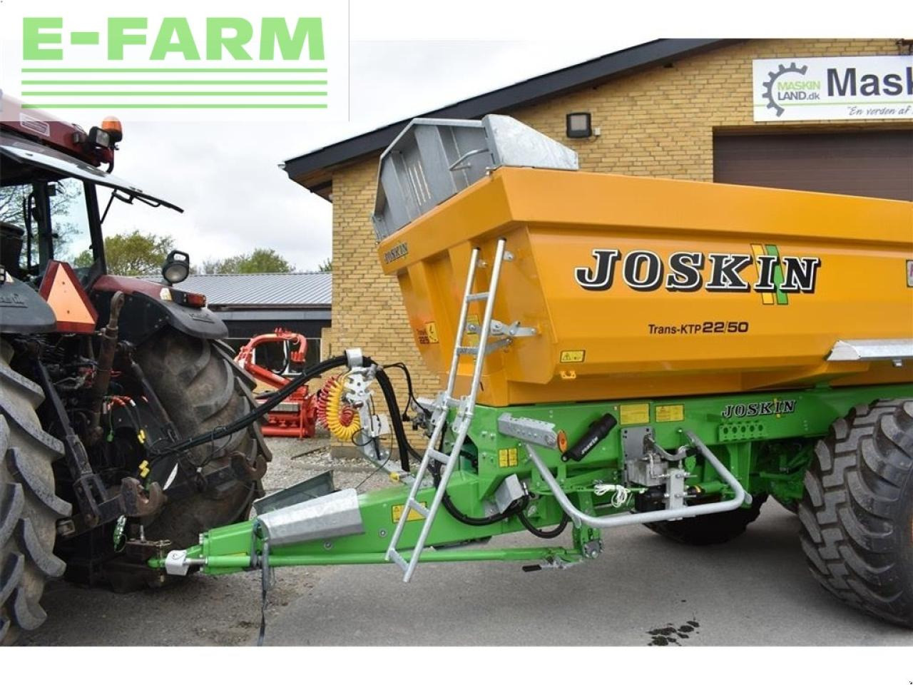 Joskin trans - ktp 22/50 6mm hardox - Ανατρεπόμενη ρυμούλκα για τρακτέρ: φωτογραφία 5 Joskin trans - ktp 22/50 6mm hardox - Ανατρεπόμενη ρυμούλκα για τρακτέρ: φωτογραφία 5