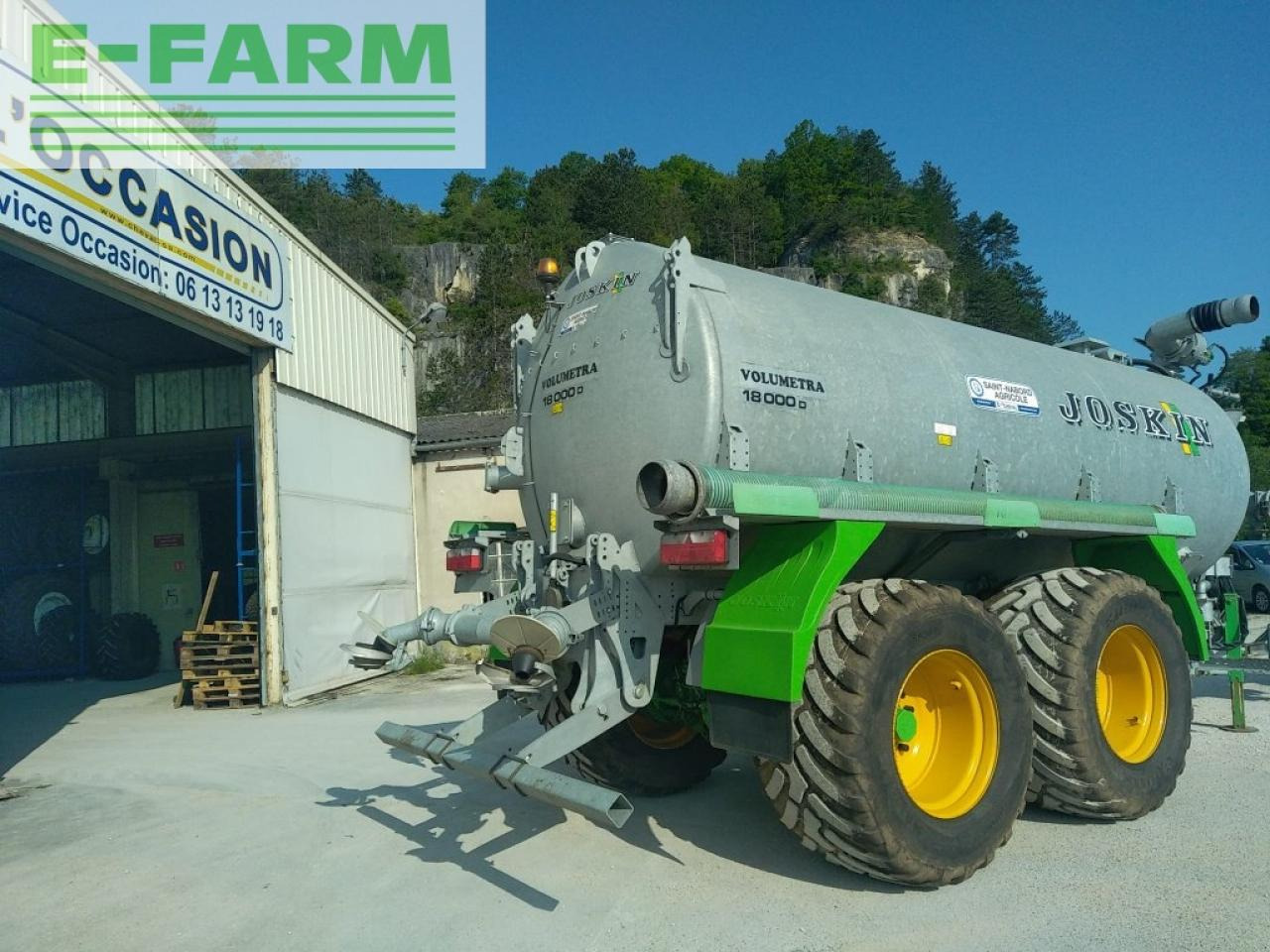 Joskin volumetra 1800 - Τρακτέρ: φωτογραφία 3 Joskin volumetra 1800 - Τρακτέρ: φωτογραφία 3