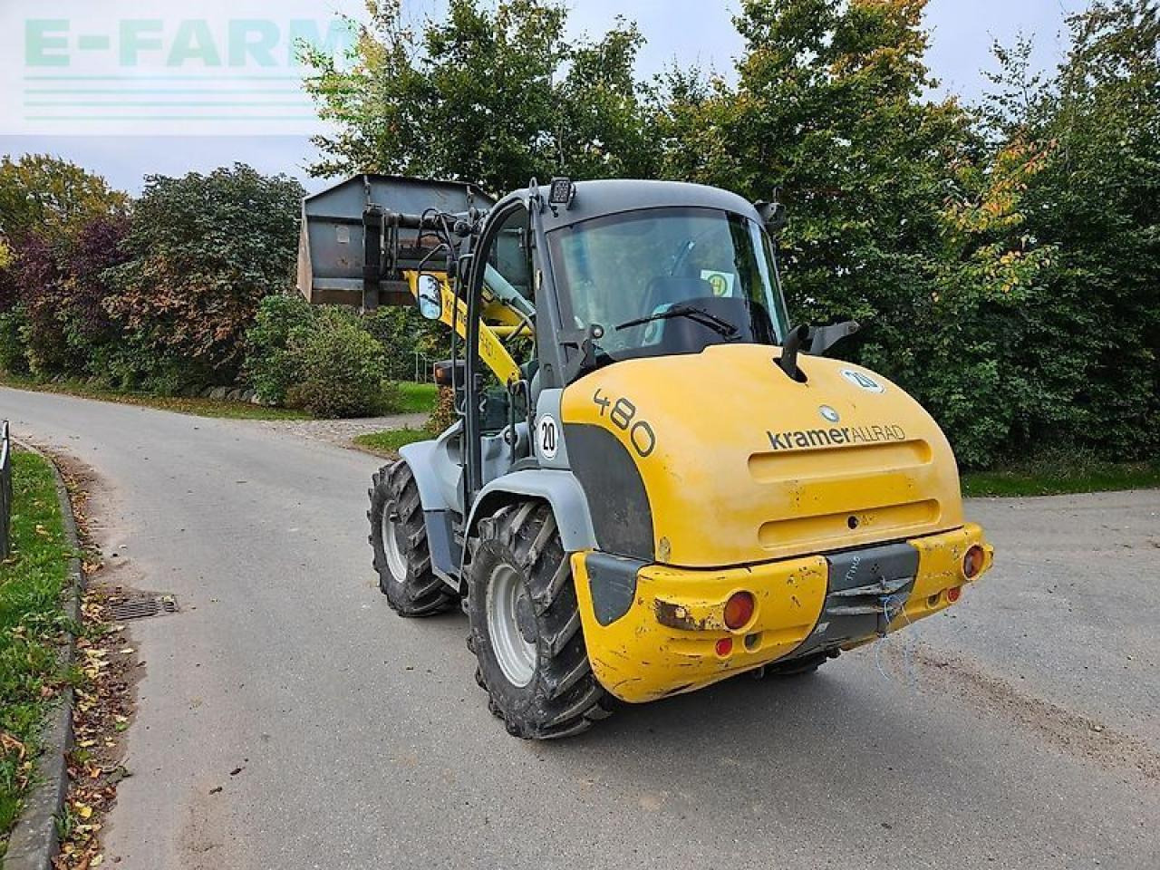Kramer 480 - Μίνι εκσκαφέας: φωτογραφία 2 Kramer 480 - Μίνι εκσκαφέας: φωτογραφία 2