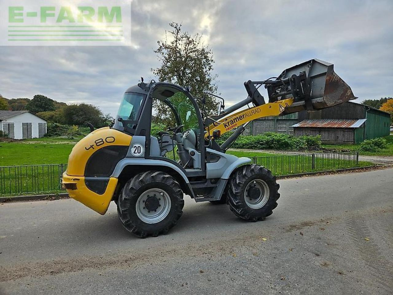 Kramer 480 - Μίνι εκσκαφέας: φωτογραφία 4 Kramer 480 - Μίνι εκσκαφέας: φωτογραφία 4