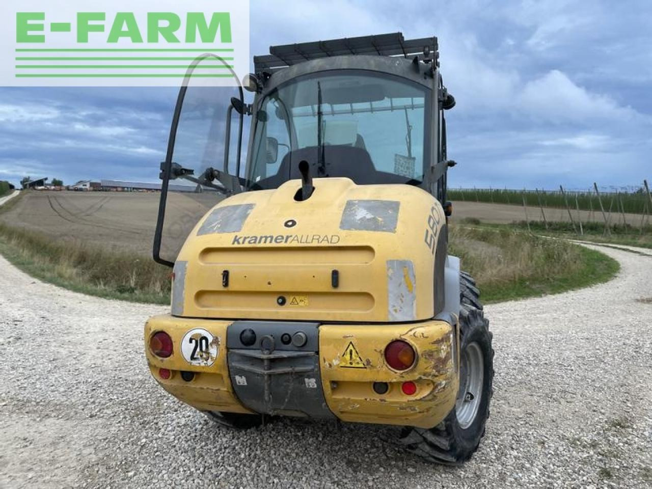 Kramer 580 t - Τηλεσκοπικός φορτωτής: φωτογραφία 5 Kramer 580 t - Τηλεσκοπικός φορτωτής: φωτογραφία 5