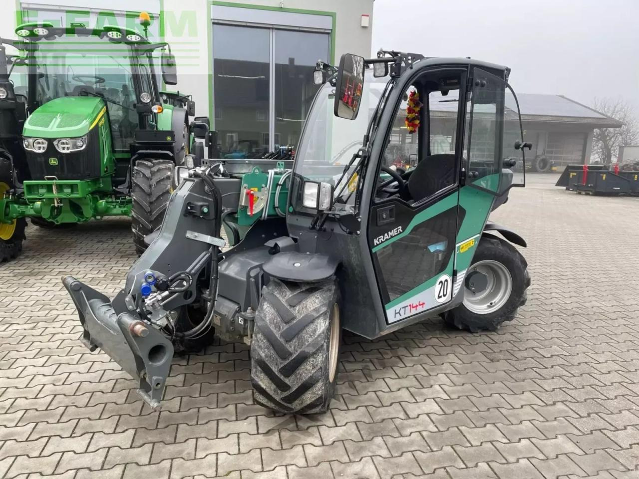 Kramer kt 144 - Τηλεσκοπικός φορτωτής: φωτογραφία 1 Kramer kt 144 - Τηλεσκοπικός φορτωτής: φωτογραφία 1