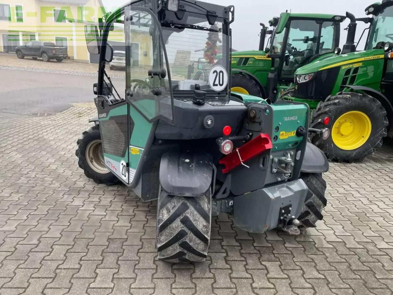 Kramer kt 144 - Τηλεσκοπικός φορτωτής: φωτογραφία 4 Kramer kt 144 - Τηλεσκοπικός φορτωτής: φωτογραφία 4