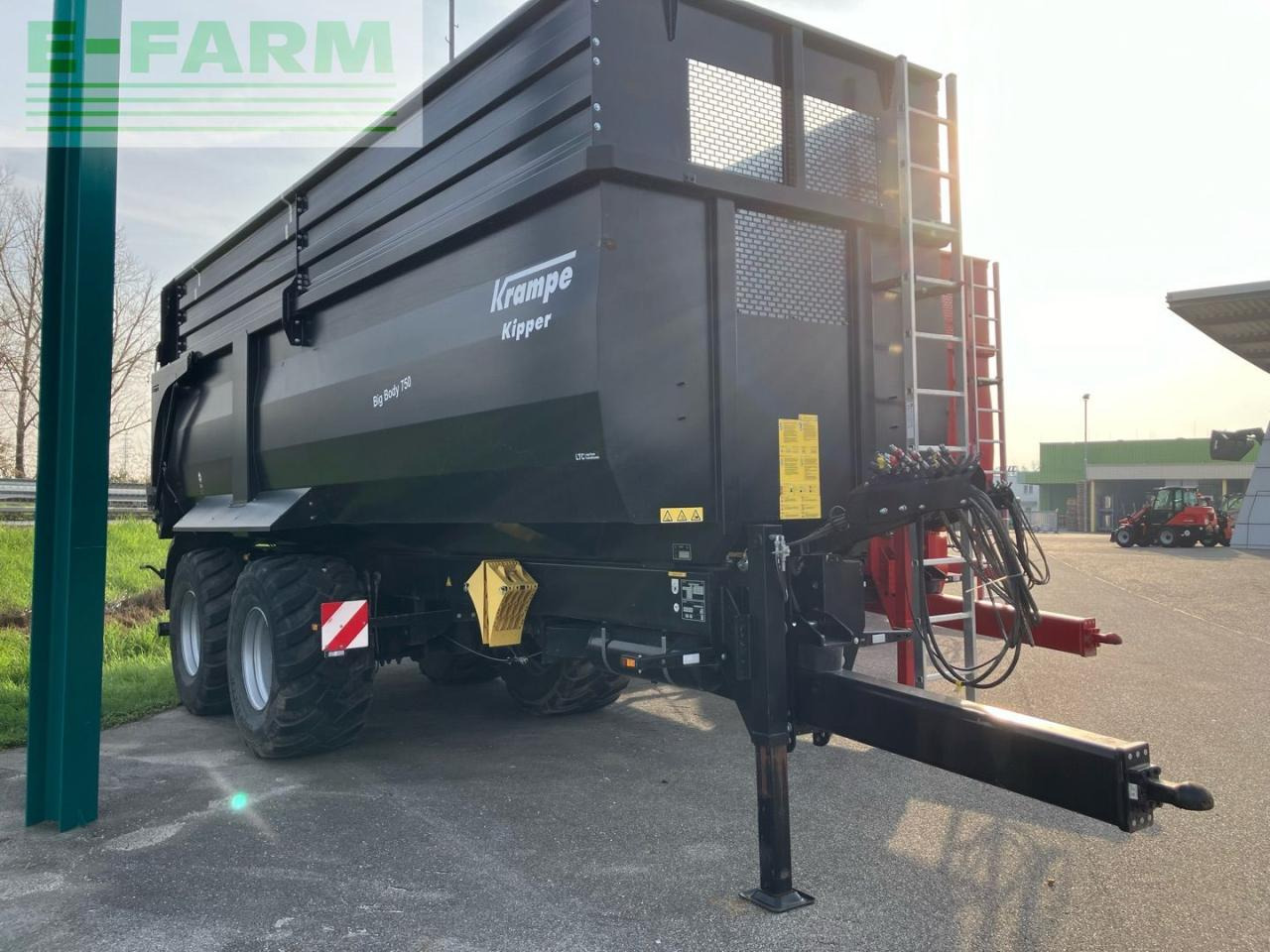 Krampe BigBody 750 - Ανατρεπόμενη ρυμούλκα για τρακτέρ: φωτογραφία 4 Krampe BigBody 750 - Ανατρεπόμενη ρυμούλκα για τρακτέρ: φωτογραφία 4