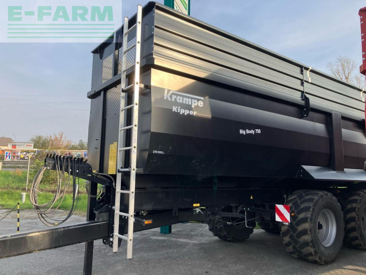 Krampe BigBody 750 - Ανατρεπόμενη ρυμούλκα για τρακτέρ: φωτογραφία 2 Krampe BigBody 750 - Ανατρεπόμενη ρυμούλκα για τρακτέρ: φωτογραφία 2