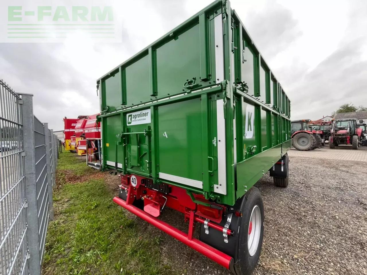 Kröger agroliner hkd 302 - Ανατρεπόμενη ρυμούλκα για τρακτέρ: φωτογραφία 5 Kröger agroliner hkd 302 - Ανατρεπόμενη ρυμούλκα για τρακτέρ: φωτογραφία 5